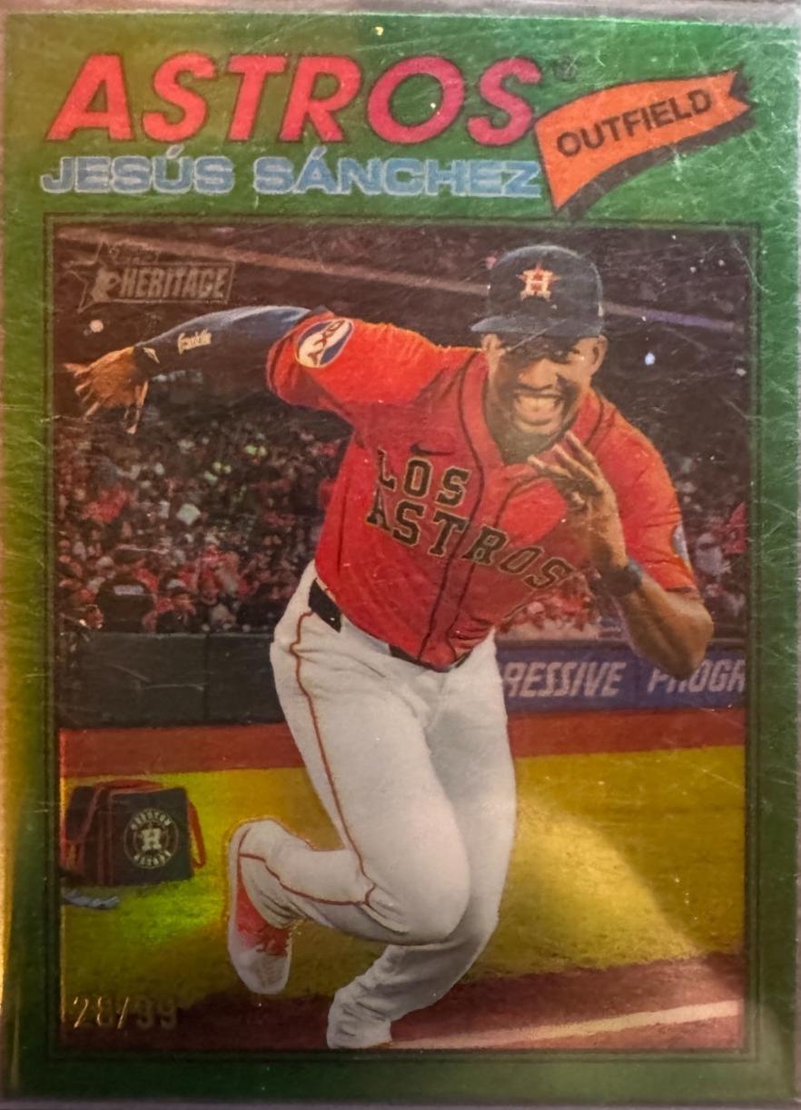 Jesus Sanchez [Green Bordered Chrome] #176