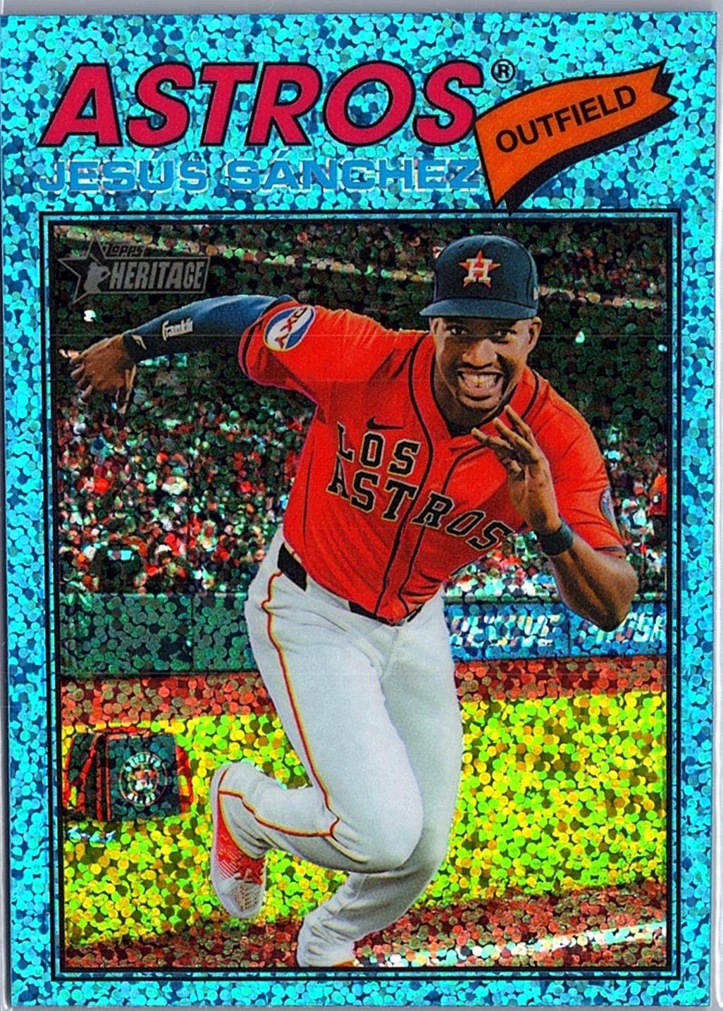 Jesus Sanchez [Light Blue Sparkle Chrome] #176