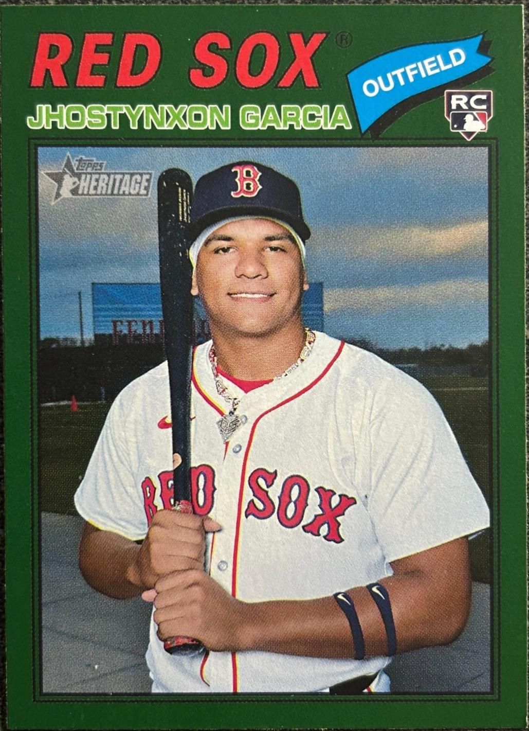 Jhostynxon Garcia [Green Bordered Chrome] #112