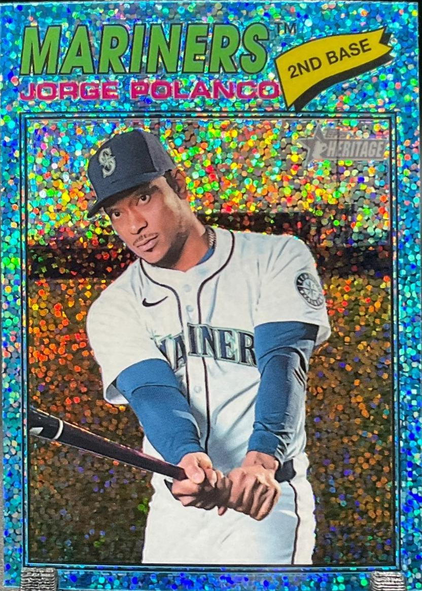 Jorge Polanco [Light Blue Sparkle Chrome] #135