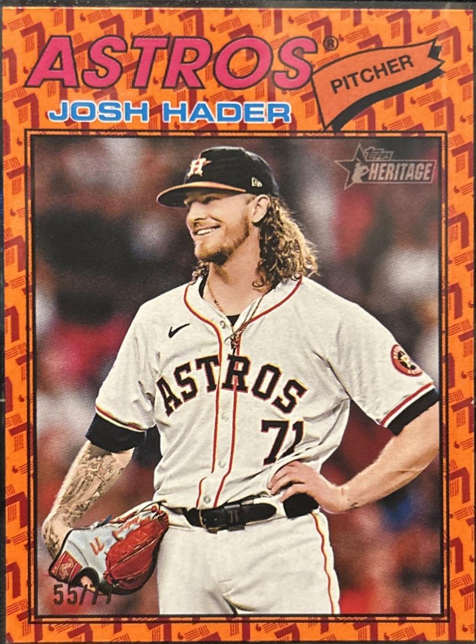 Josh Hader [Color Of The Year Orange] #9