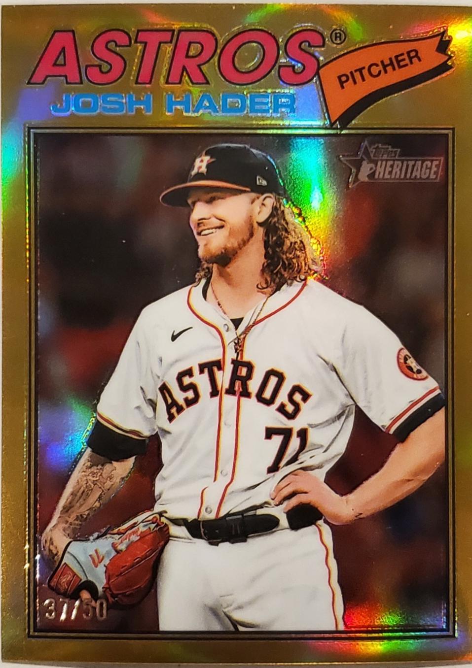 Josh Hader [Gold Bordered Chrome] #9