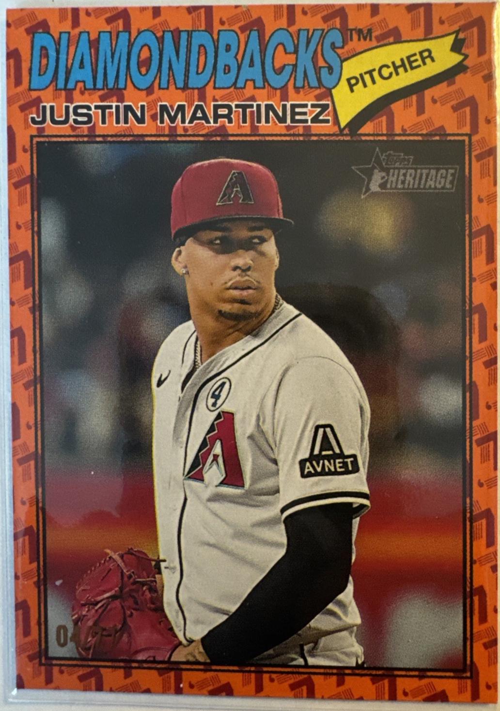 Justin Martinez [Color Of The Year Orange] #263