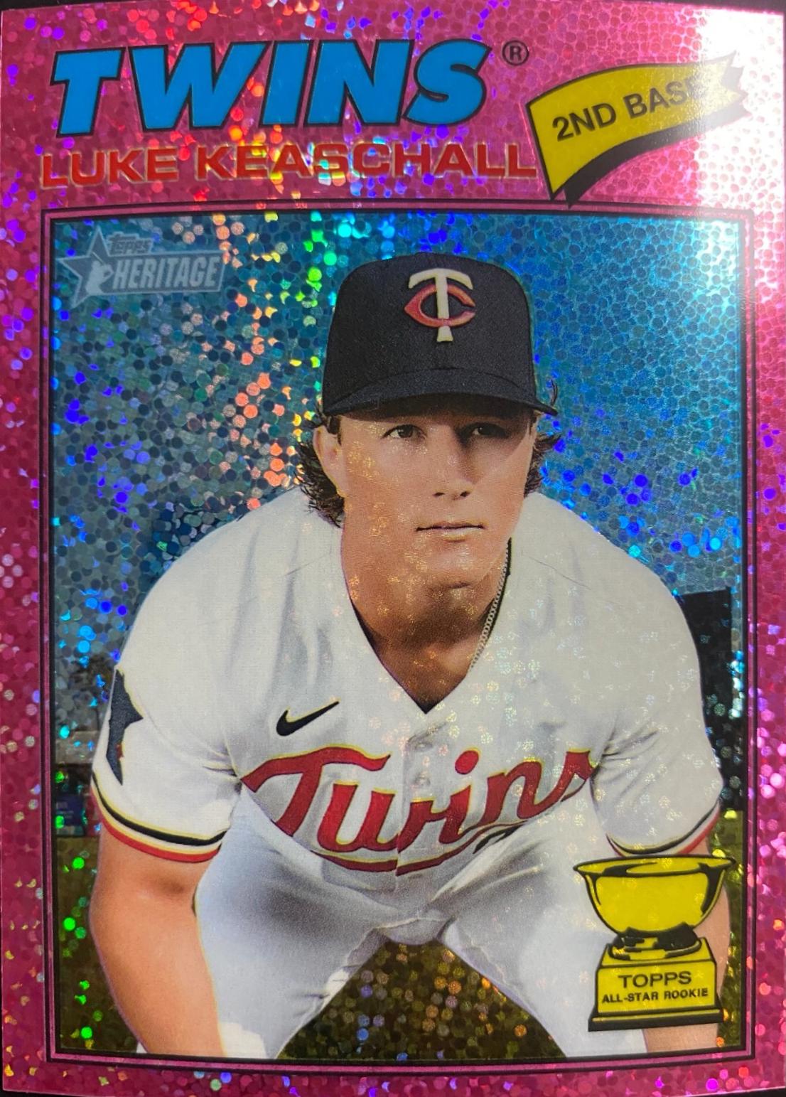 Luke Keaschall [Pink Sparkle Chrome] #116