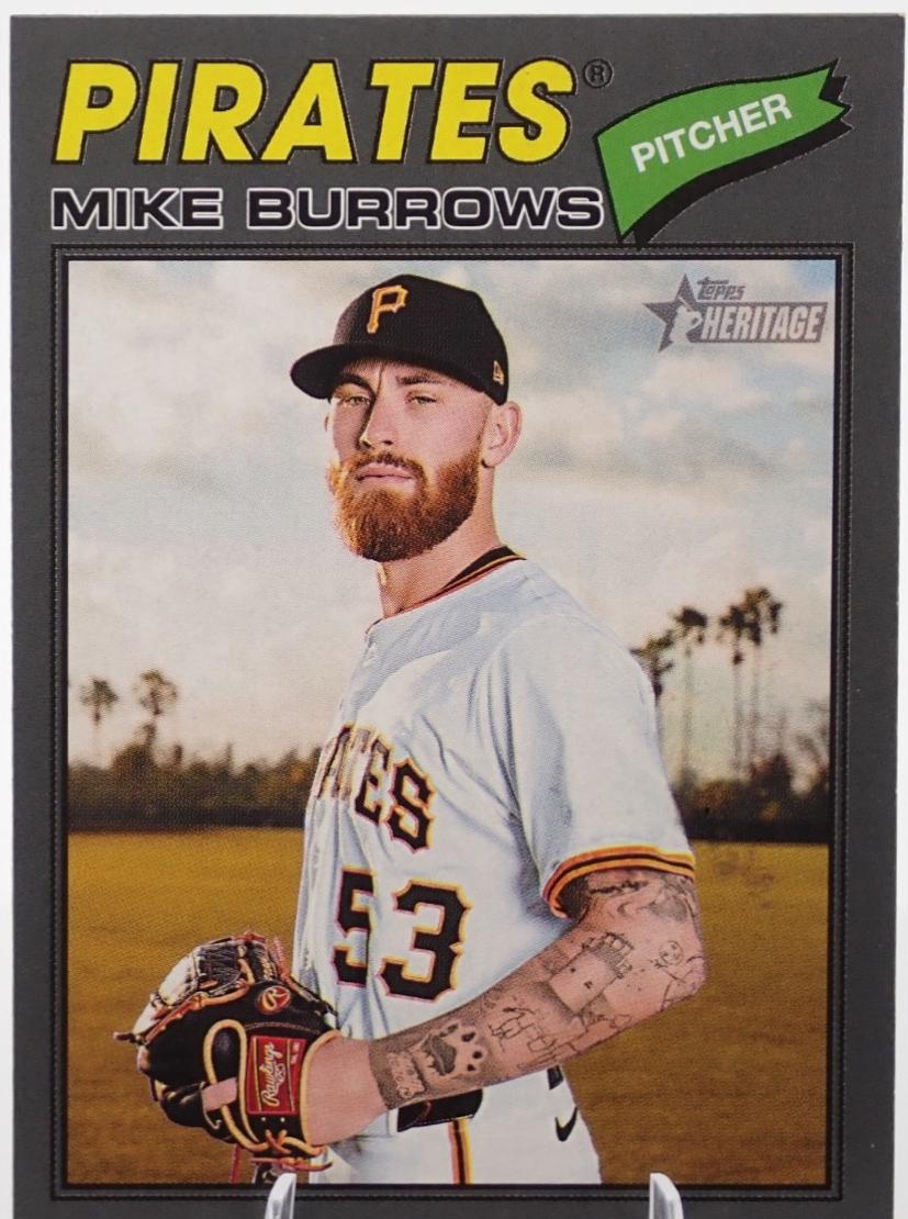 Mike Burrows [Dark Gray Bordered] #96