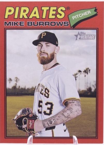 Mike Burrows [Red Bordered] #96