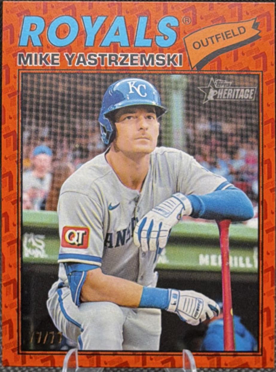 Mike Yastrzemski [Color Of The Year Orange] #63