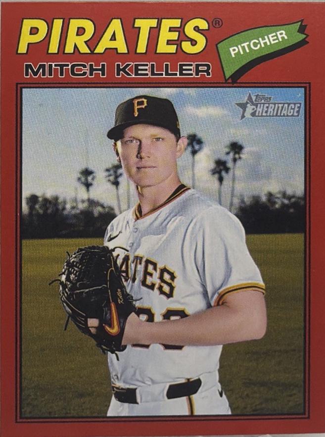 Mitch Keller [Red Bordered] #64