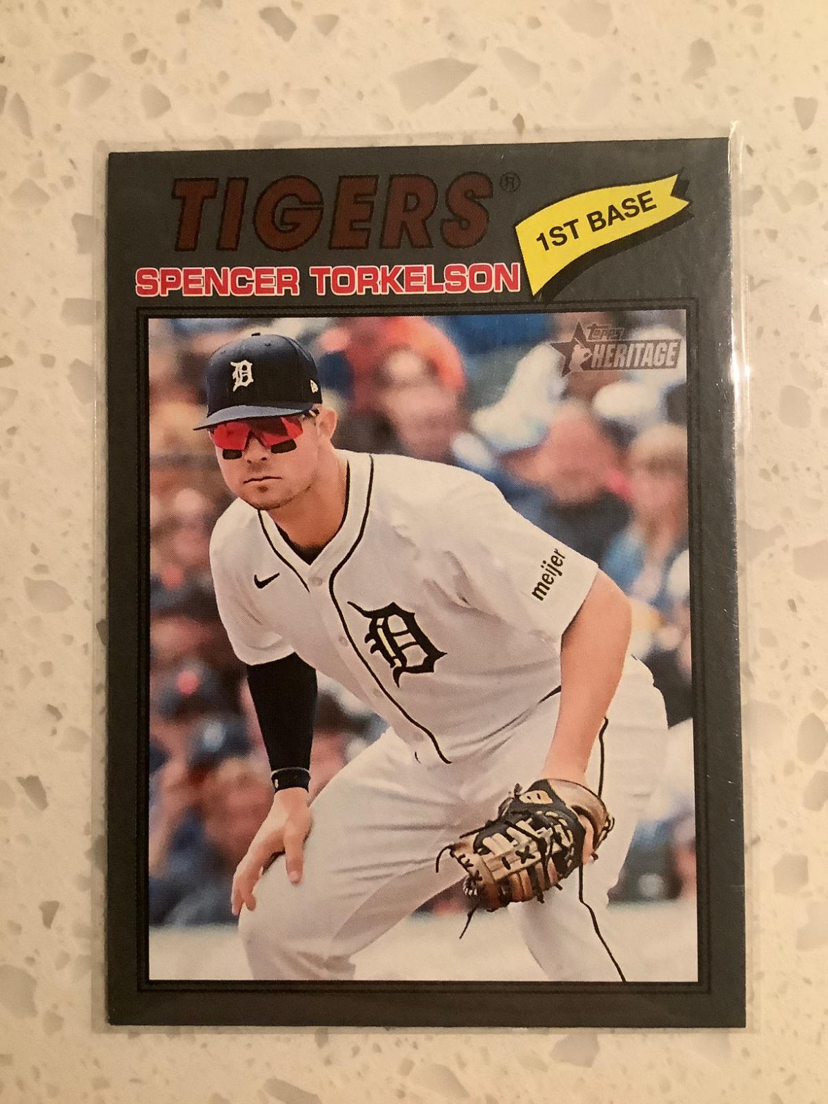 Spencer Torkelson [Dark Gray Bordered] #106