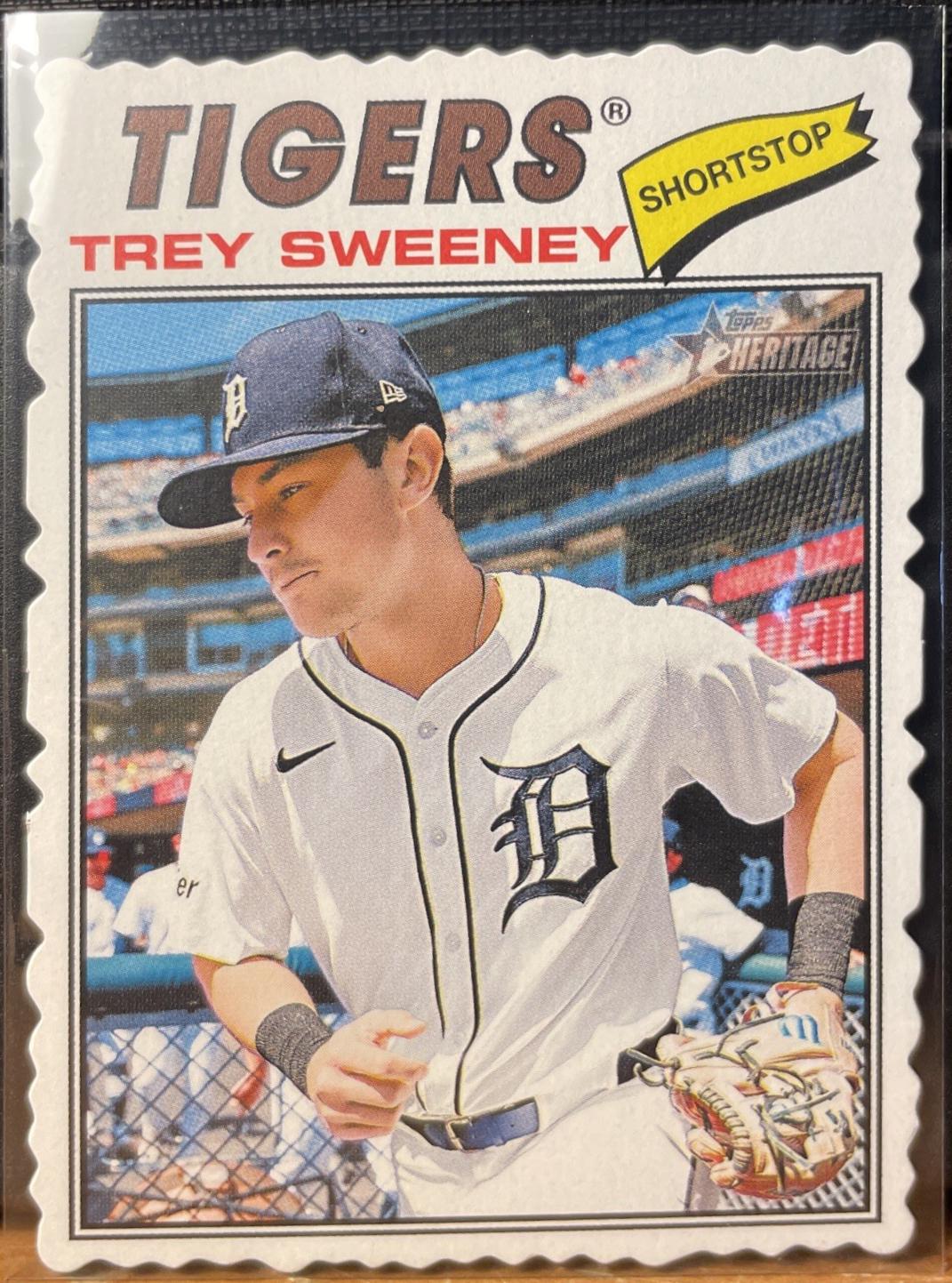 Trey Sweeney [Deckle Edge] #203