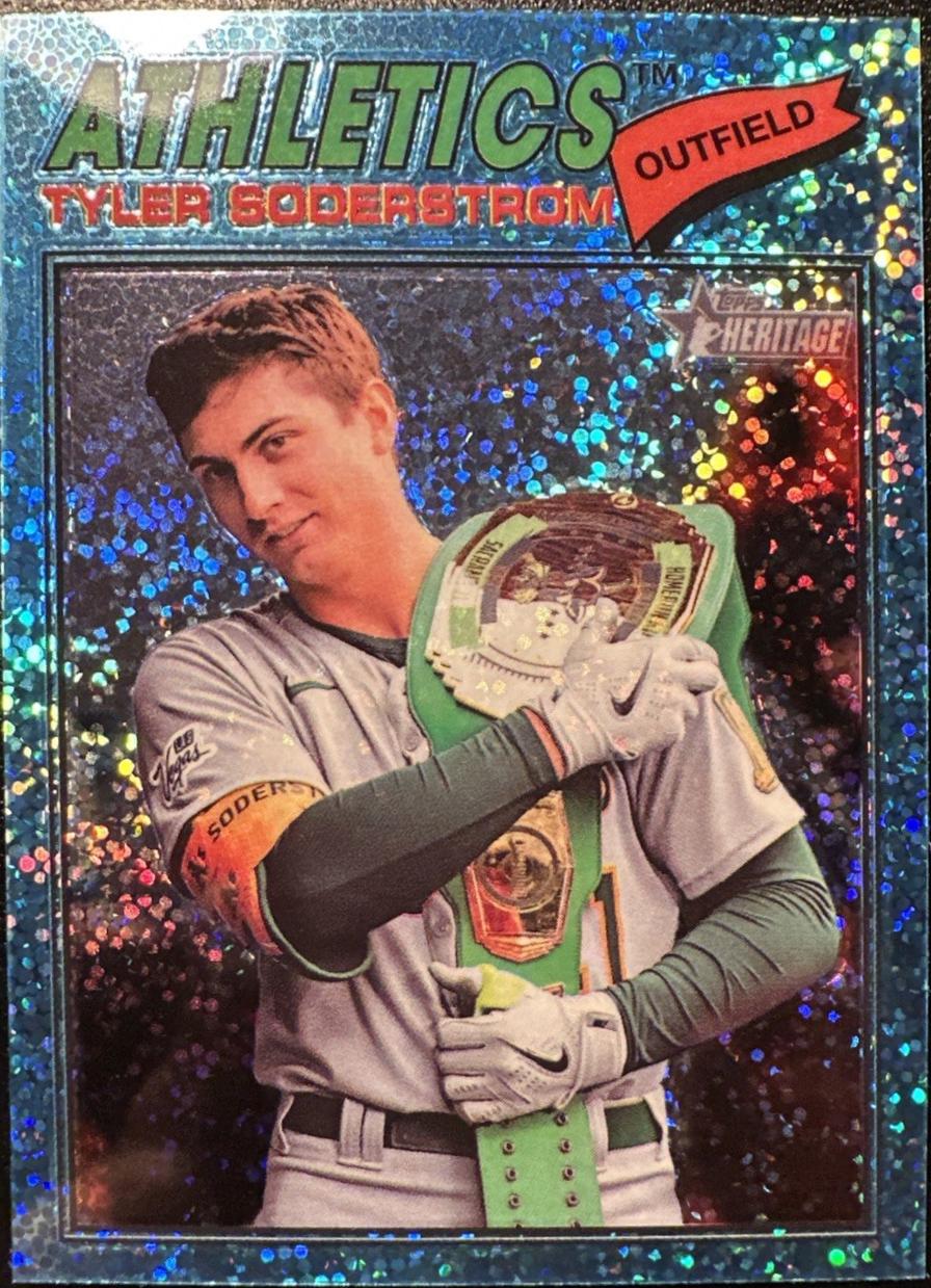 Tyler Soderstrom [Blue Bordered Chrome] #101
