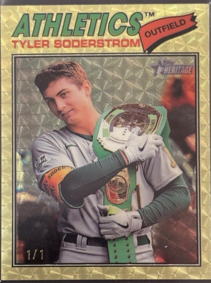 Tyler Soderstrom [Superfractor Chrome] #101