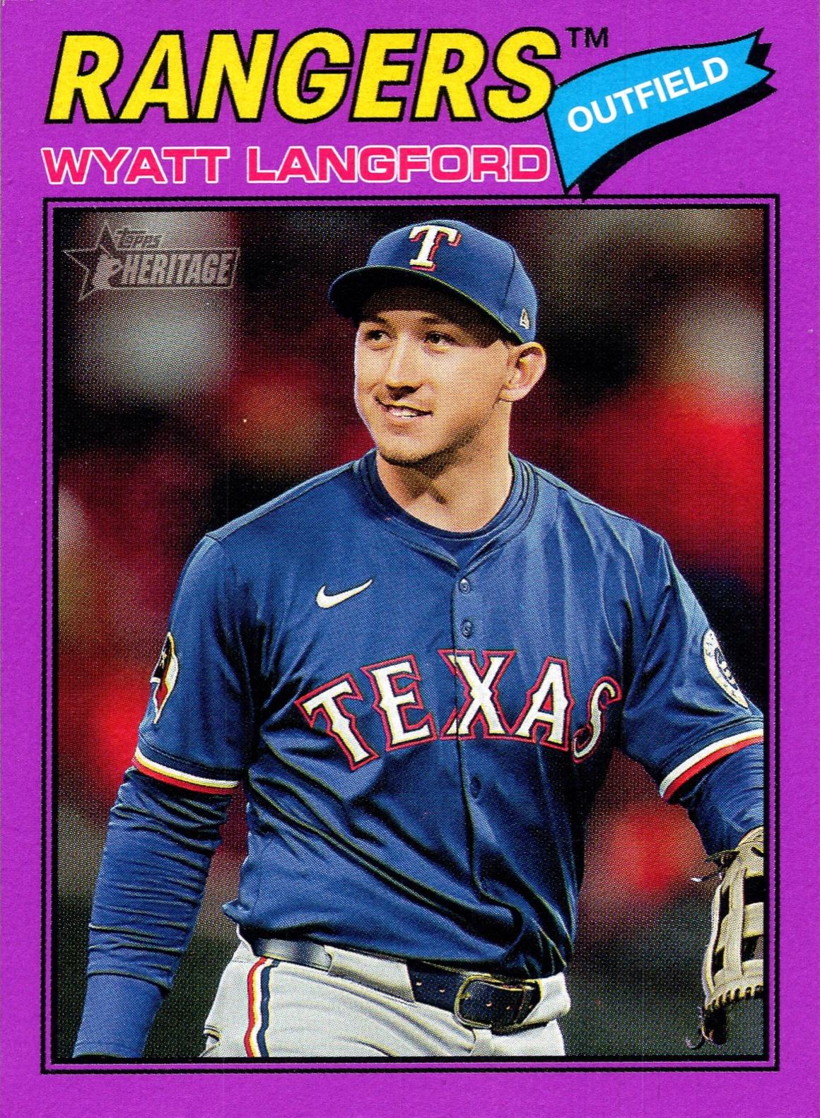 Wyatt Langford [Red Bordered] #340