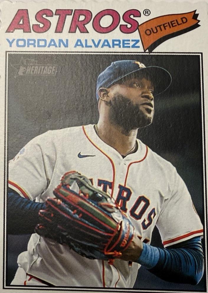 Yordan Alvarez [Deckle Edge] #25