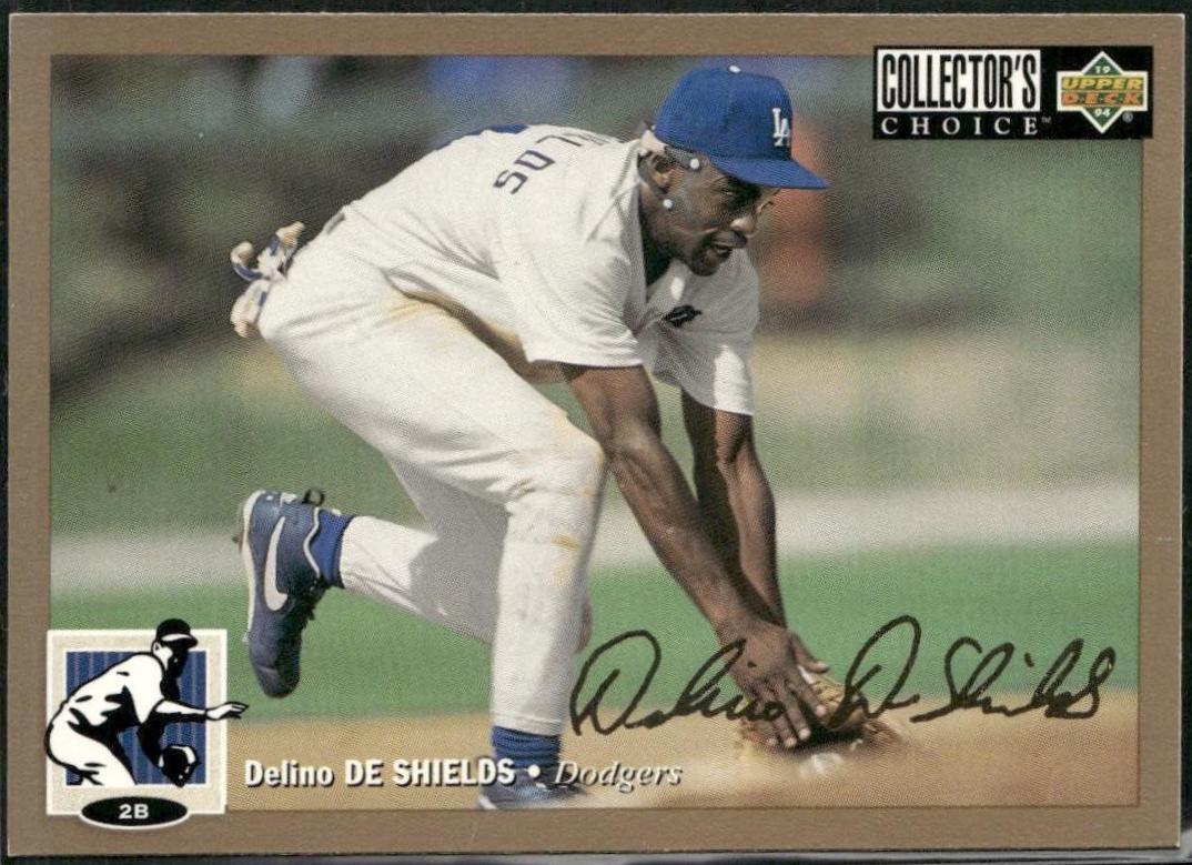 Delino Deshields [Gold Signature] #524