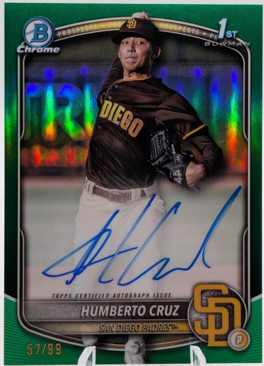 Humberto Cruz [Green Mojo Refractor] #CPA-HC