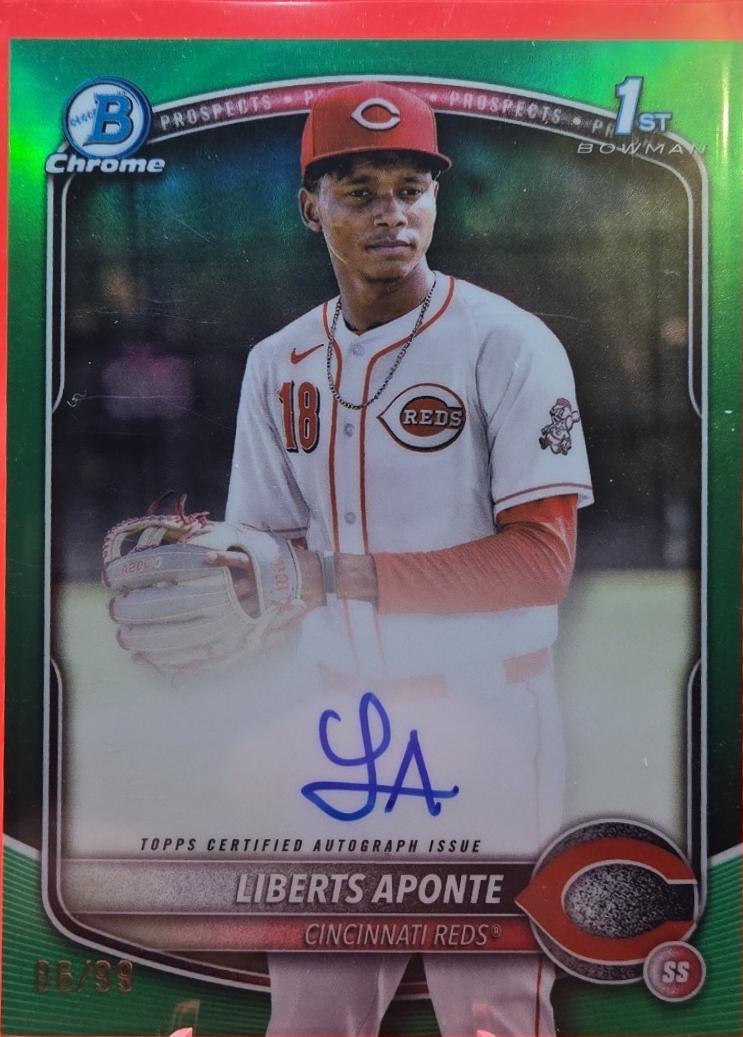 Liberts Aponte [Green Refractor] #CPA-LA