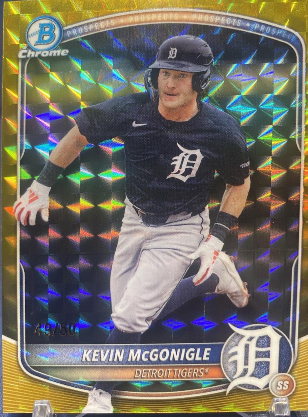 Kevin McGonigle [Gold Refractor] #BDC-59