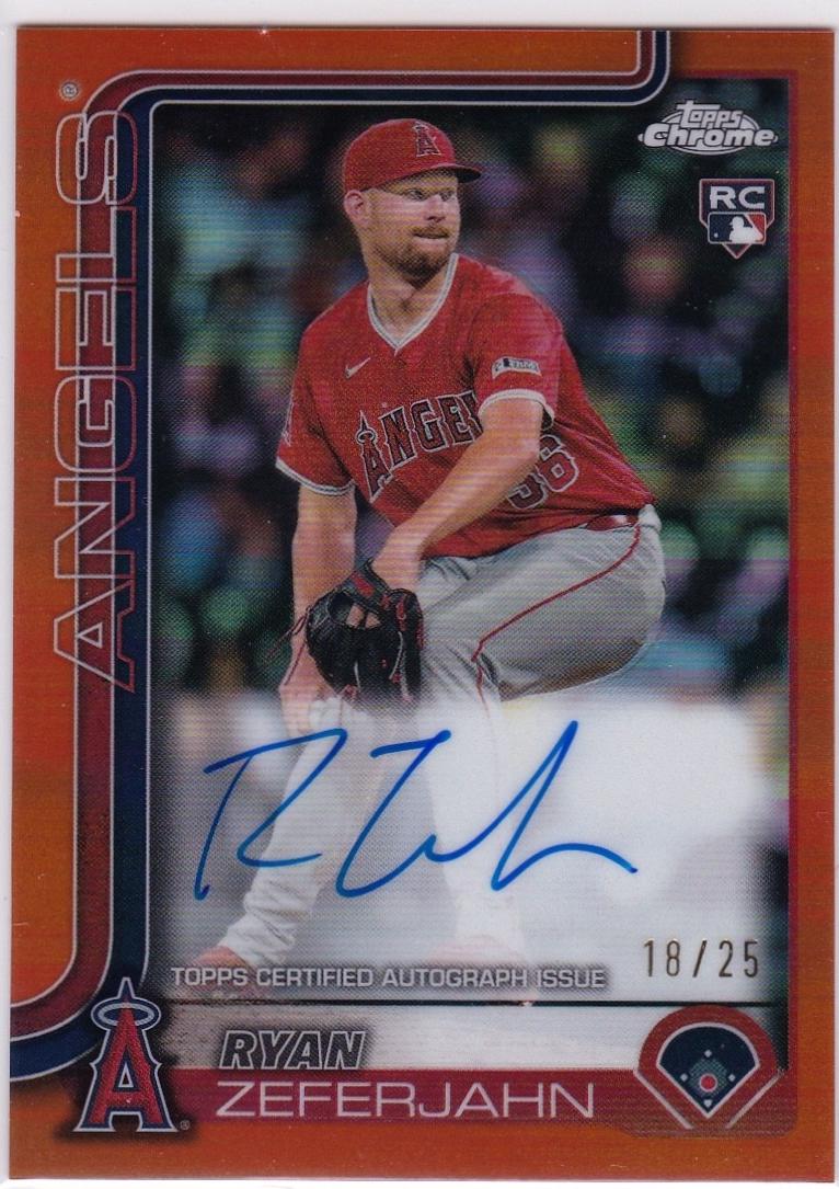 Ryan Zeferjahn [Orange Refractor] #RA-RZ