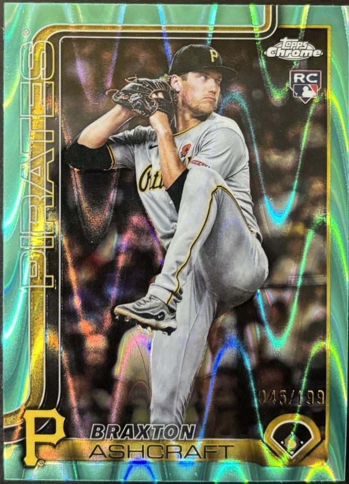 Braxton Ashcraft [Aqua RayWave Refractor] #USC142