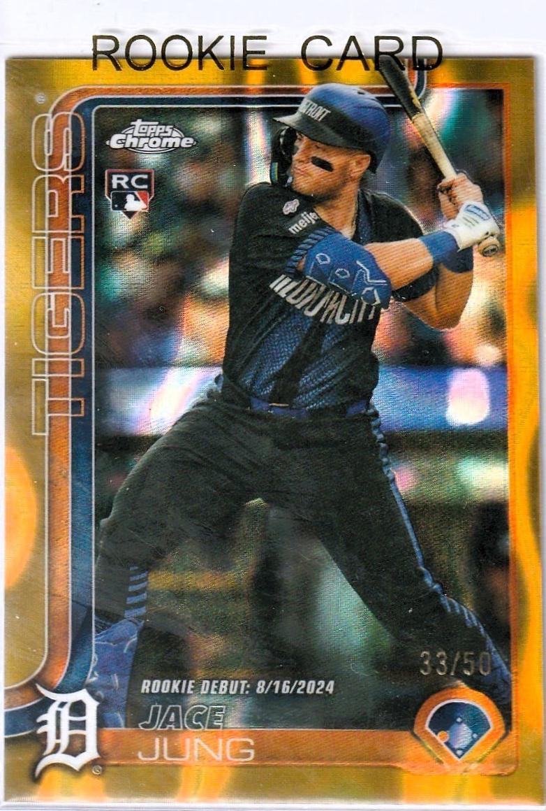 Jace Jung [Gold Lava Refractor] #USC121