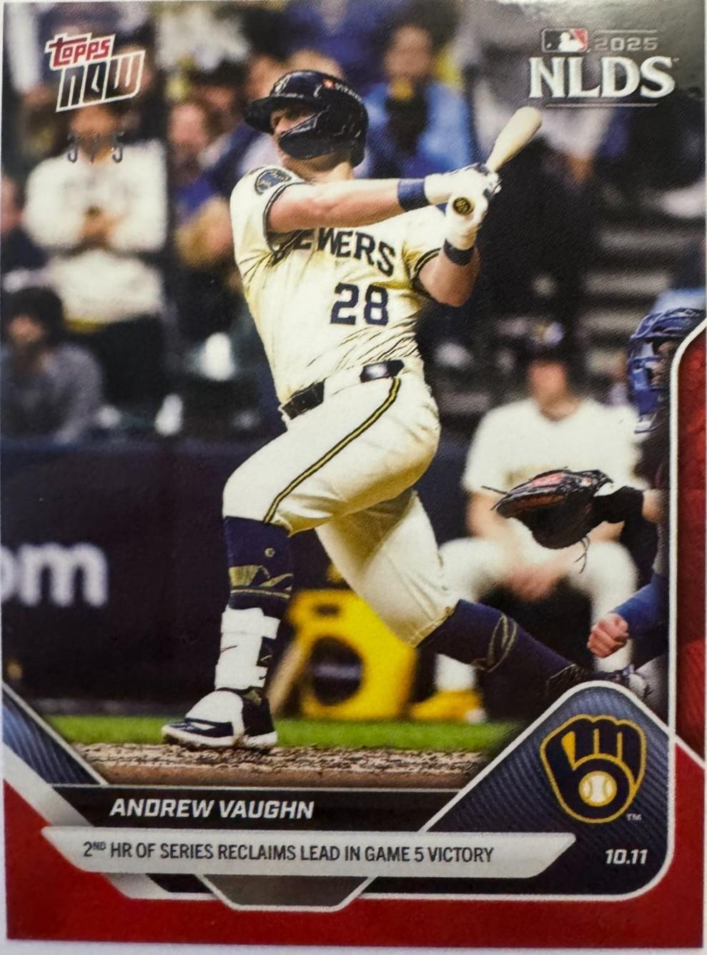 Andrew Vaughn [Red Foil] #856