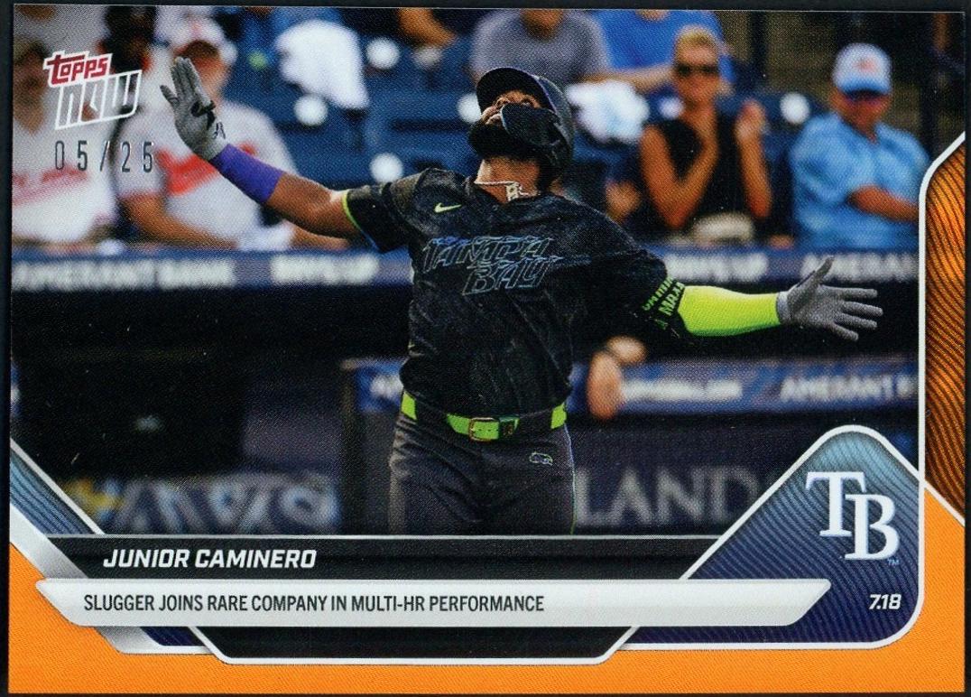 Junior Caminero [Orange Foil] #437