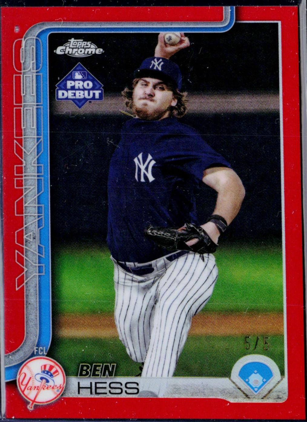 Ben Hess [Red Refractor] #PDC-186