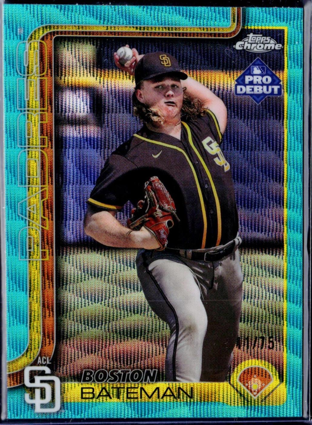 Boston Bateman [Aqua Wave Refractor] #PDC-42