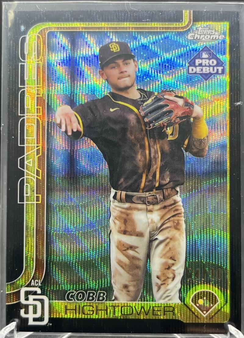 Cobb Hightower [Black Wave Refractor] #PDC-75