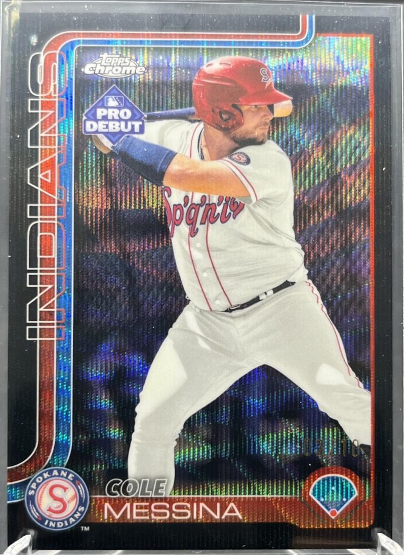 Cole Messina [Black Wave Refractor] #PDC-176