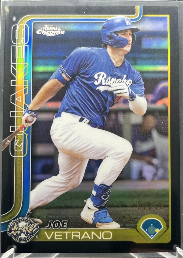 Joe Vetrano [Black Refractor] #PDC-63