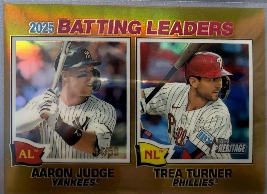 Aaron Judge / Trea Turner