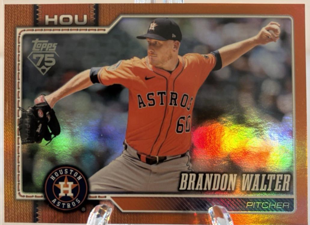 Brandon Walter [Orange Sandglitter] #227