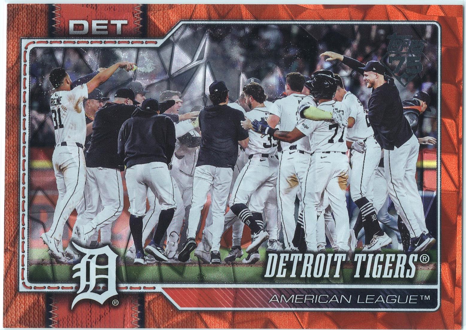 Detroit Tigers [Orange Holo] #262