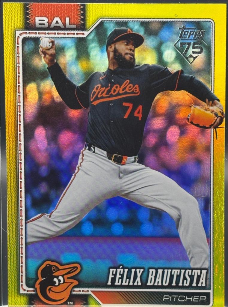 Felix Bautista [Yellow Rainbow] #128