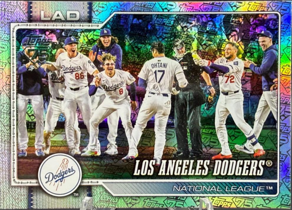 Los Angeles Dodgers [75 Years] #256