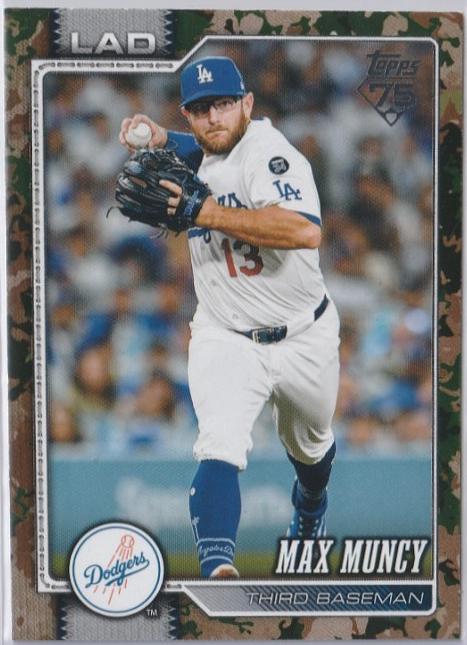 Max Muncy [Memorial Day Camo] #252