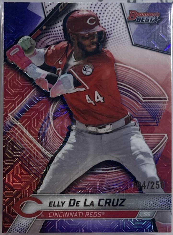 Elly De La Cruz [Purple Mojo Refractor] #37