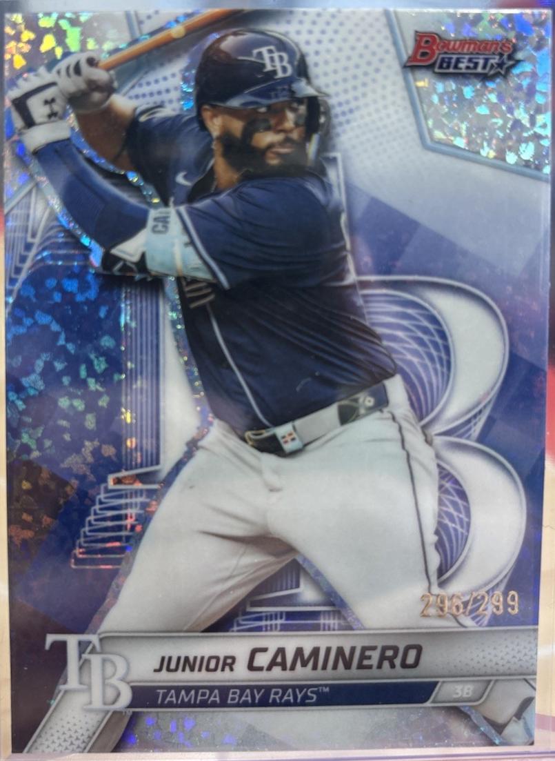 Junior Caminero [Mini-Diamond Refractor] #53
