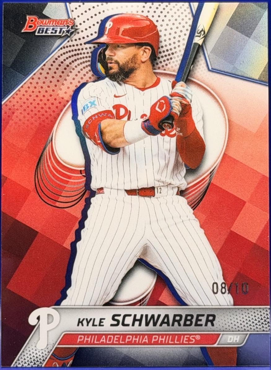 Kyle Schwarber [Black Refractor] #56