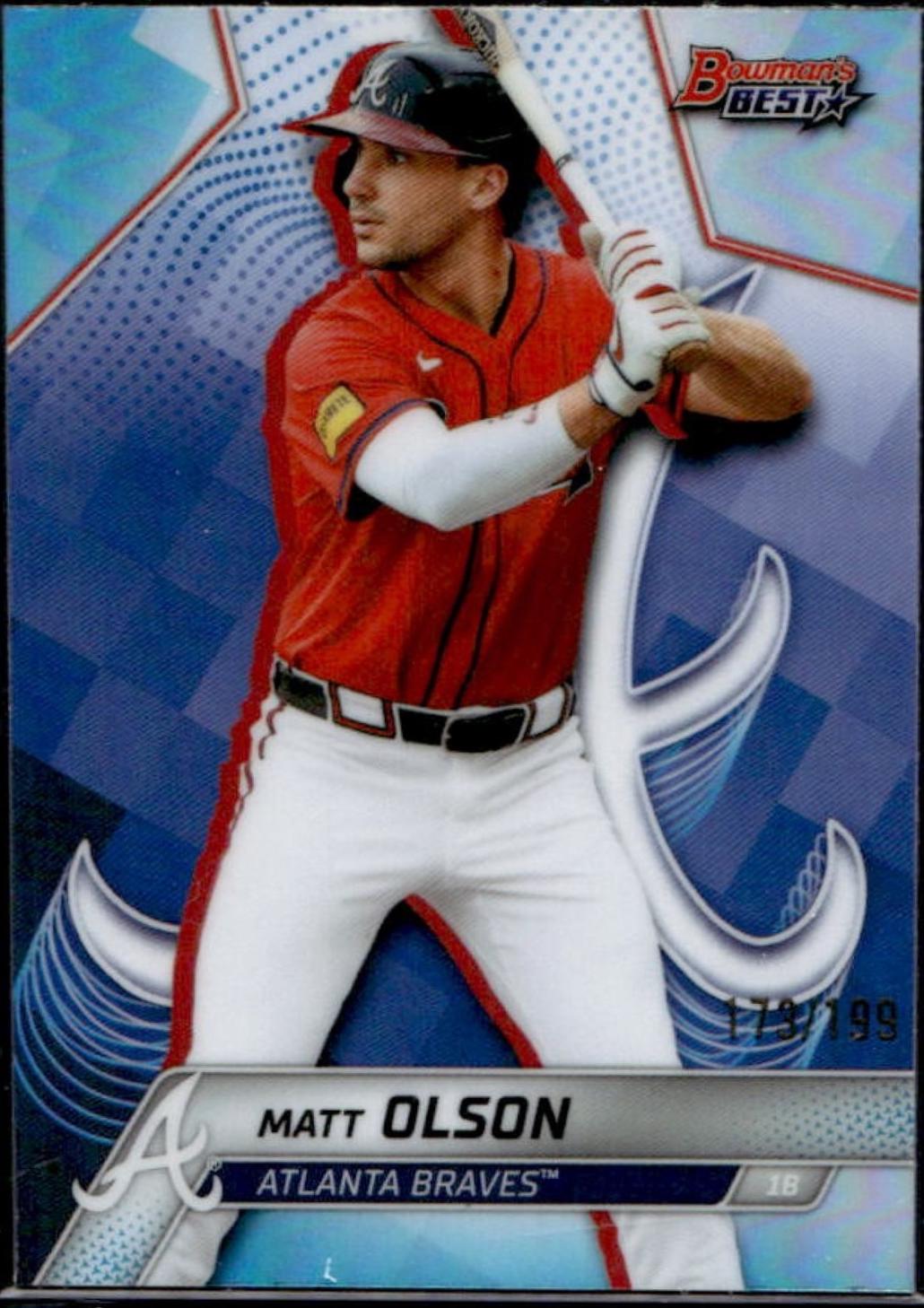 Matt Olson [Aqua Refractor] #20