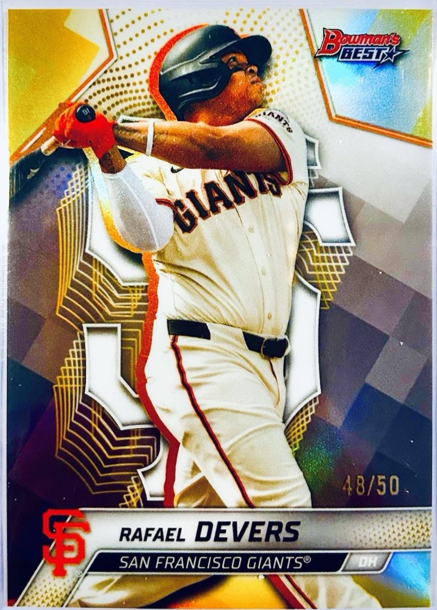 Rafael Devers [Gold Refractor] #21
