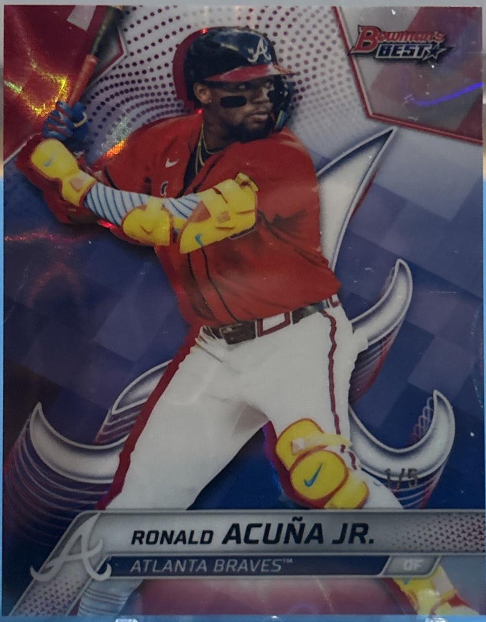 Ronald Acuna Jr. [Red Refractor] #13