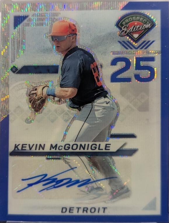 Kevin McGonigle [Blue Wave Holo Ticket Signature] #11