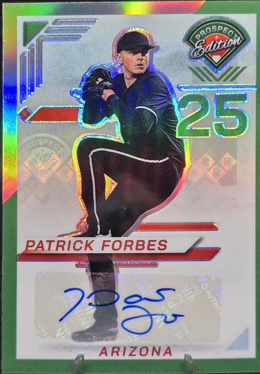 Patrick Forbes [Green Holo Ticket Signature] #118