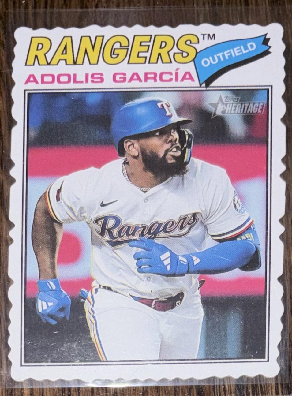 Adolis Garcia [Deckle Edge] #384