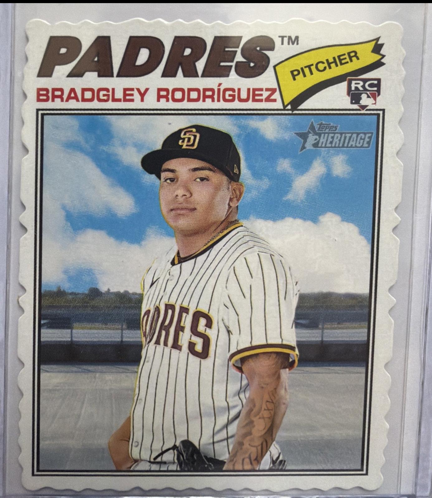 Bradgley Rodriguez [Deckle Edge] #148