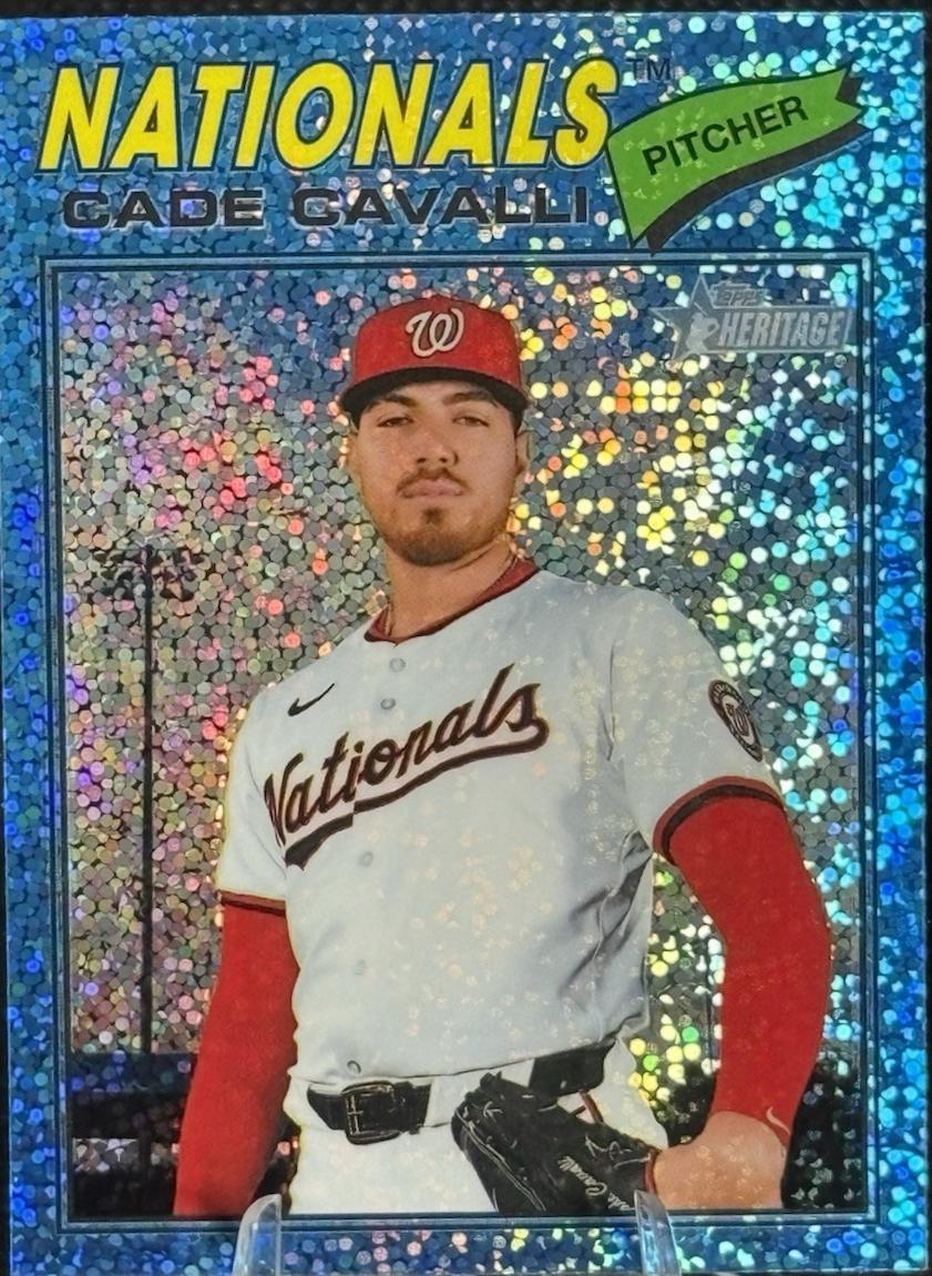 Cade Cavalli [Light Blue Sparkle Chrome] #68