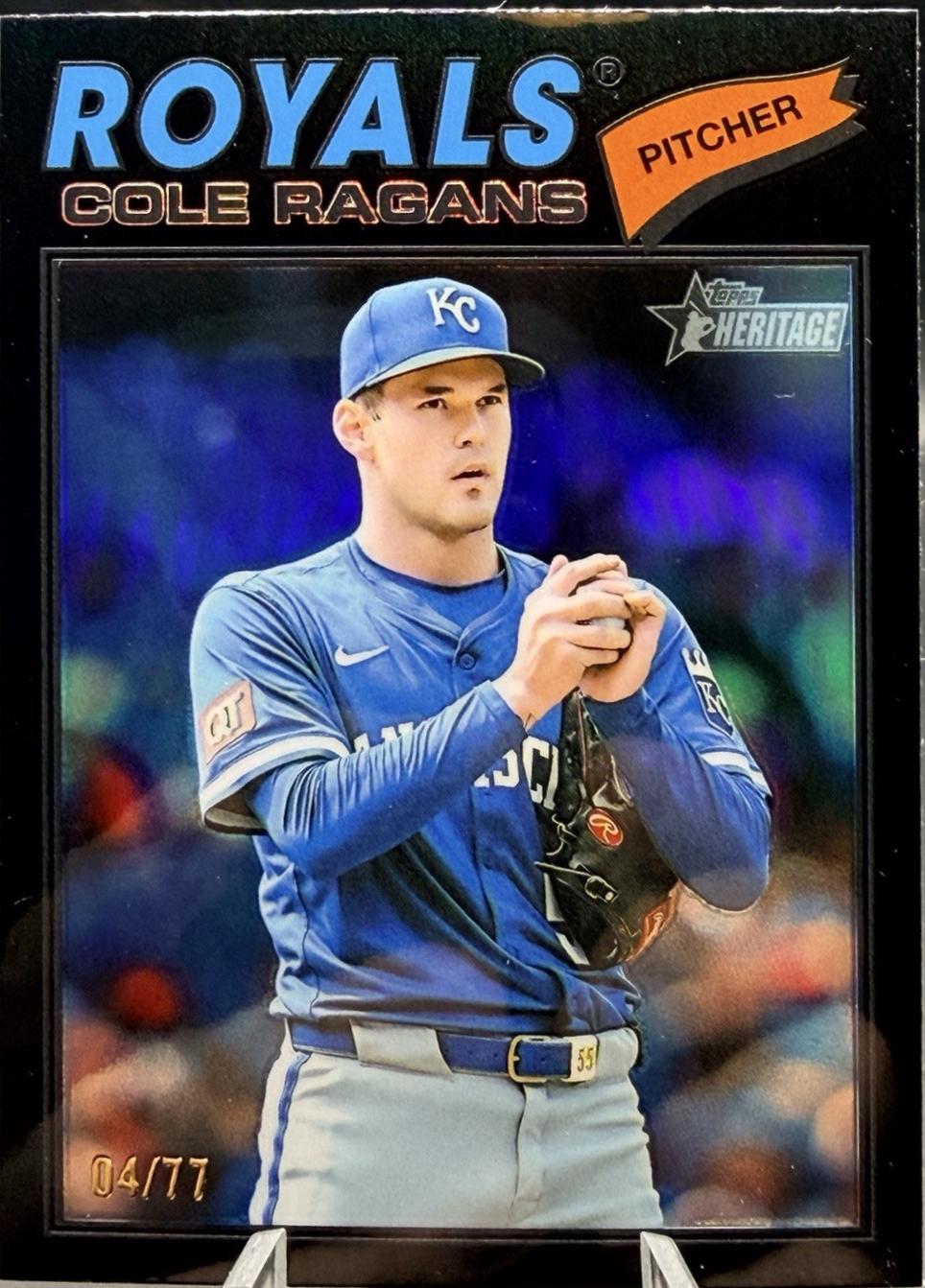 Cole Ragans [Black Bordered Chrome] #113